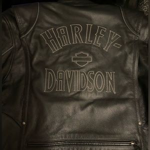 Leather Harley Davidson jacket